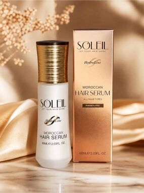Soleil Moroccan Hair Serum - Gold